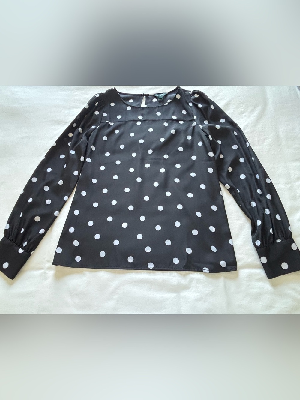 NWOT! J.Crew Factory Blouse in Polka Dot